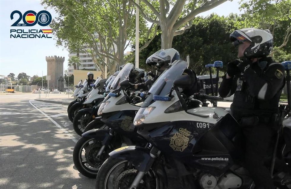Agentes de la Policía Nacional.