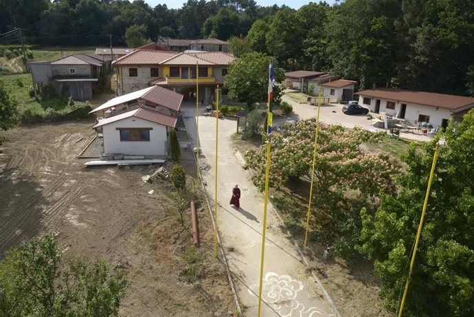 El templo Chu Sup Tsang, ubicado en la aldea de Ventoselo (San Amaro, Ourense), reabrirá sus puertas el 31 de julio