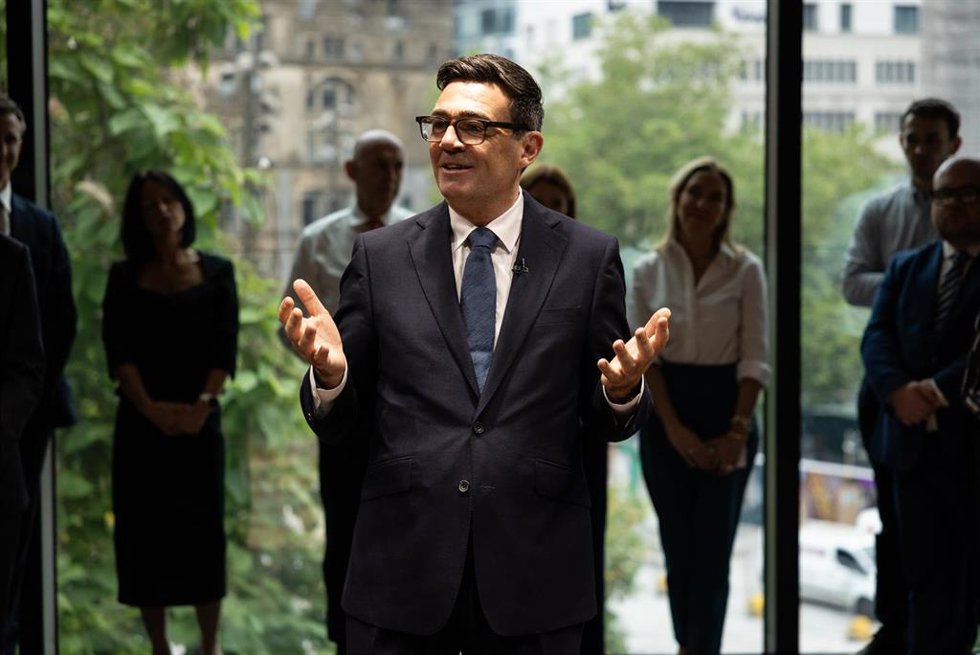 El primer ministro británico, Andy Burnham 