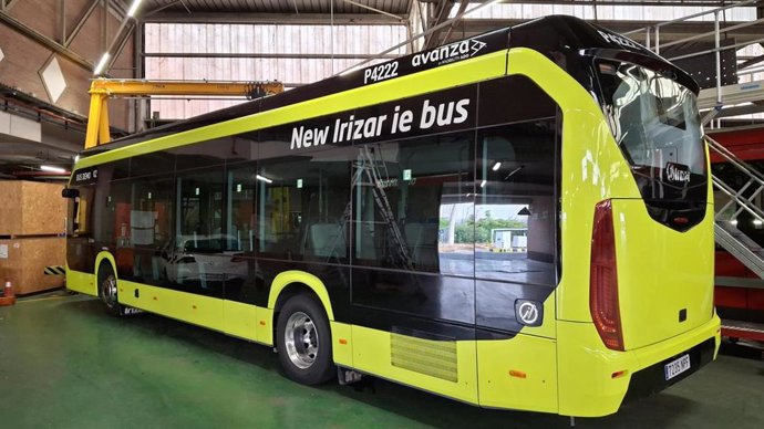 Autobús totalmente eléctrico modelo Irizar ieBus Efficient.