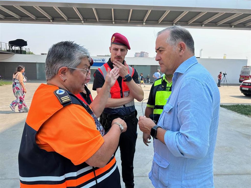 Talavera acoge a unas 2.000 personas evacuadas por los incendios que afectan al Valle del Tiétar y la Sierra de Gredos