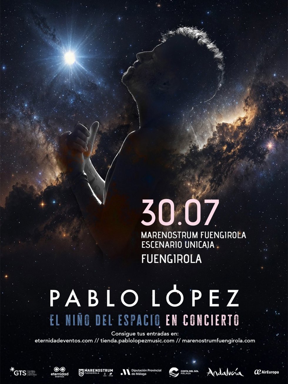 Concierto de Pablo López en Marenostrum
