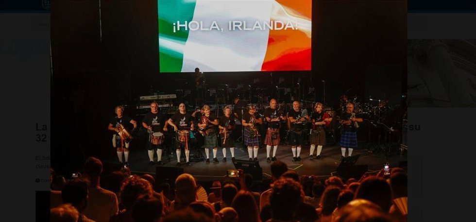 La Mar de Músicas de Cartagena realizará un especial dedicado a Irlanda en su 32 edición