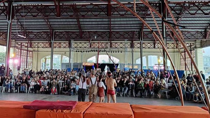 Imagen de archivo del festival Circ Voramar.