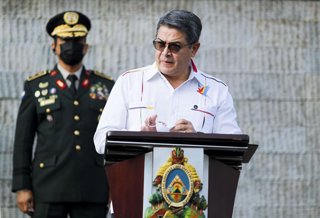 Archivo - Juan Orlando Hernández, expresidente de Honduras,en imagen de archivo