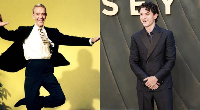 Archivo - Antes del estreno de Spider-Man 4 Tom Holland ya se prepara para el biopic de Fred Astaire