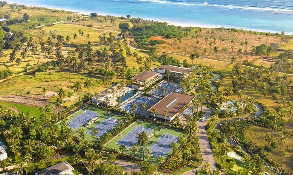 Proyecto del nuevo centro de la Rafa Nadal Academy en la isla de Lombok (Indonesia).