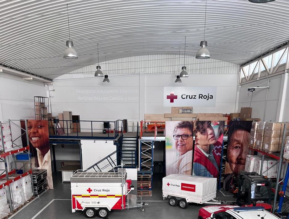 Nuevo Centro Logístico autonómico de Cruz Roja en Zaratán (Valladolid).