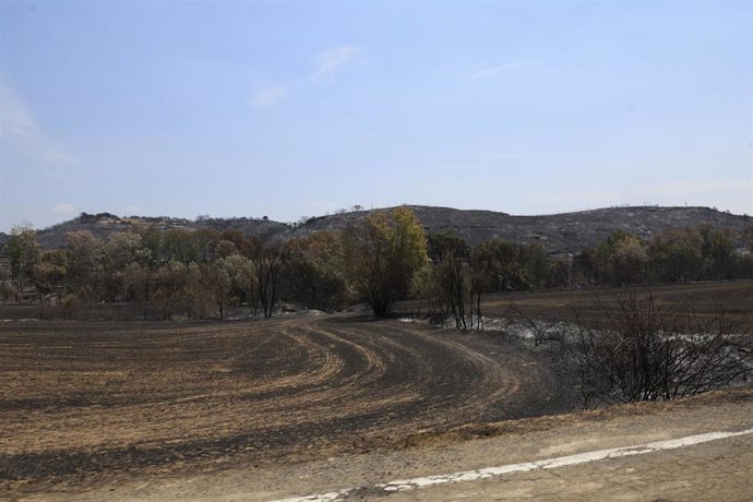 El incendio de Orés se declaró el pasado 15 de julio.