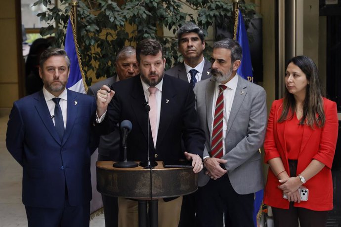 Valparaiso, 3 de junio 2026 Punto de prensa del Partido Nacional Libertario  Sebastian Cisternas/Aton Chile