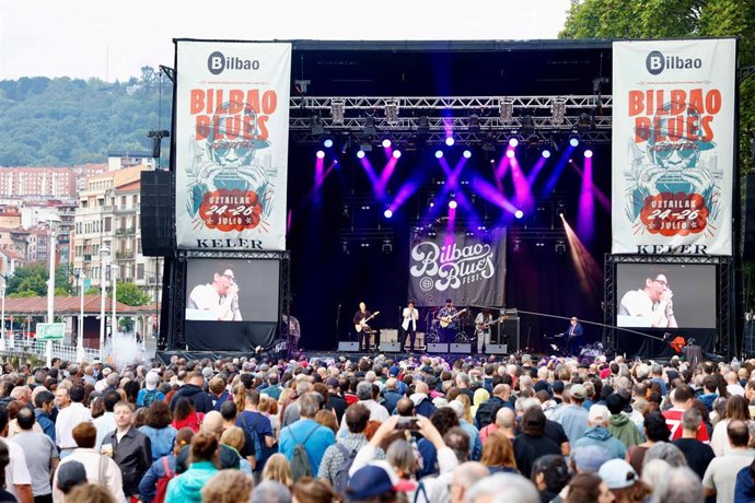 Uno de los conciertos de Bilbao Blues Festival