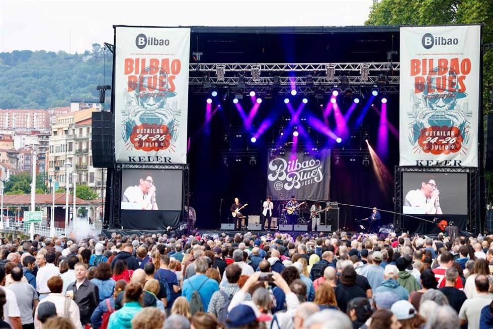 Uno de los conciertos de Bilbao Blues Festival