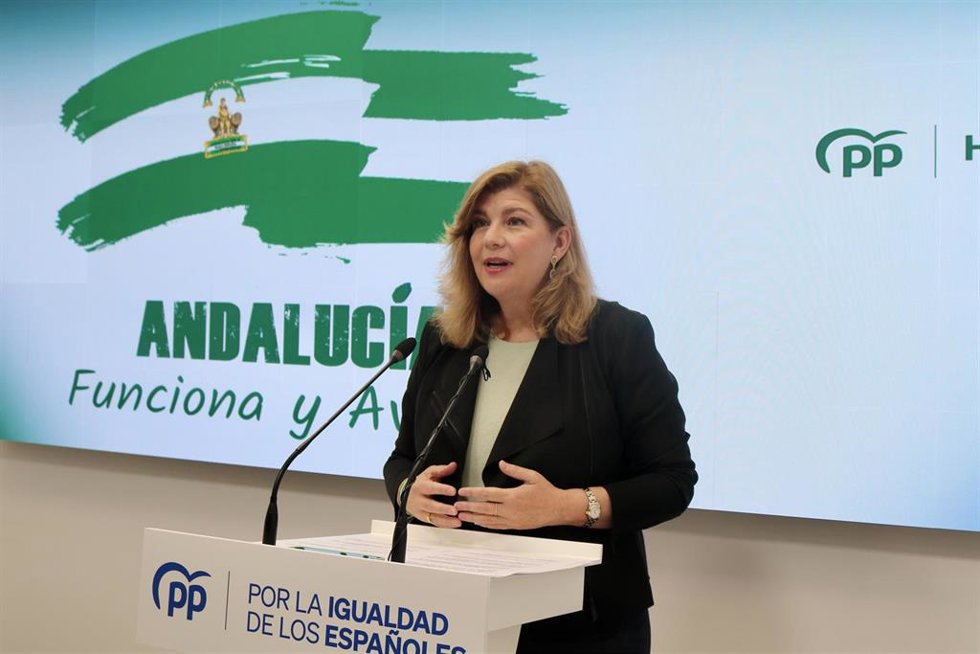 Archivo - La delegada de la Junta en Huelva, Berta Centeno.
