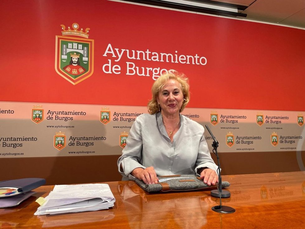 La concejala de Personal del Ayuntamiento de Burgos, Yolanda Barriuso.