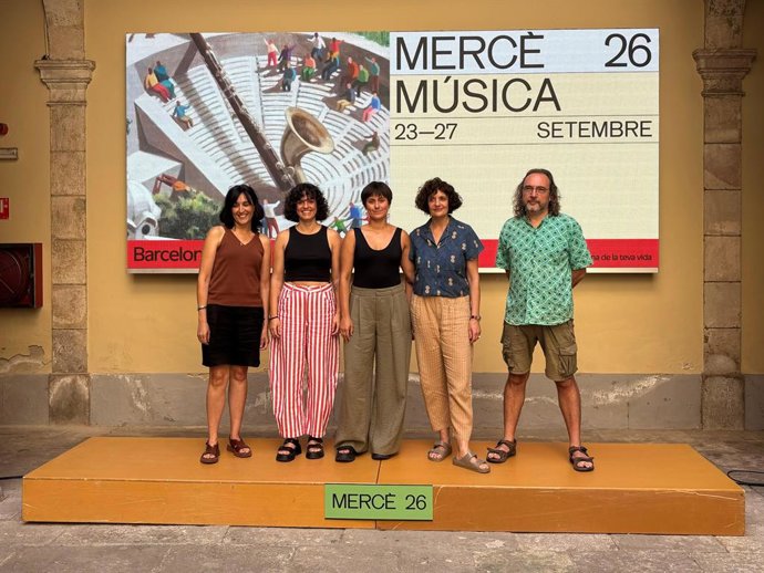 Presentación musical de la Mercè 2026 de Barcelona