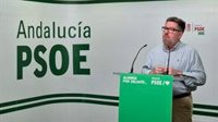 PSOE-A acusa a Sanz de "mentir" en el Parlamento sobre el no envío de Es-Alert en el incendio de Los Gallardos (Almería)