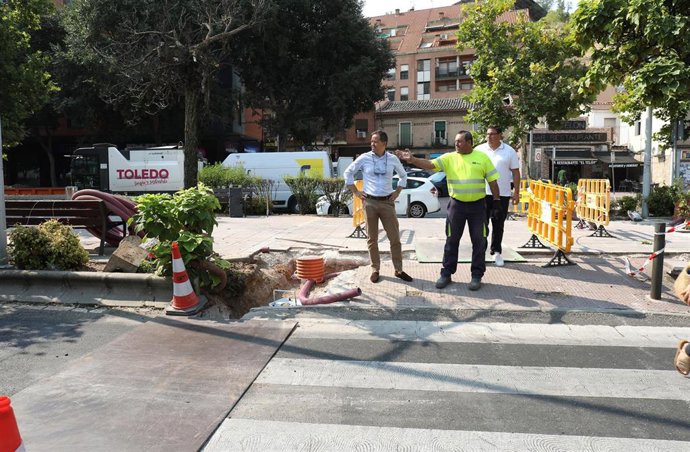 El semáforo de peatones del Paseo de la Rosa de Toledo estará listo en la primera quincena de agosto