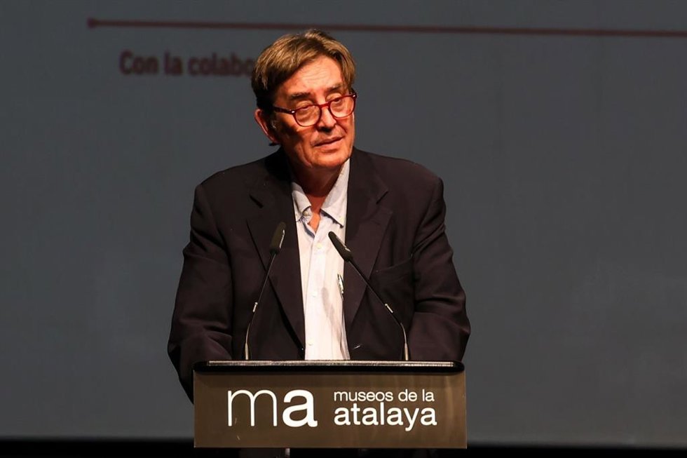 El director del Instituto Cervantes, Luis García Montero, en la apertura de la reunión anual en Jerez.