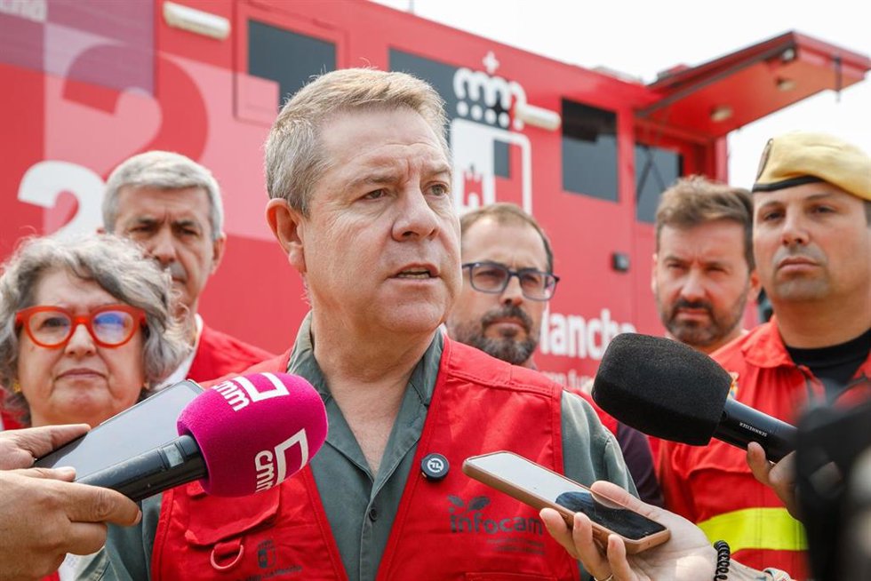 El presidente de Castilla-La Mancha, Emiliano García-Page