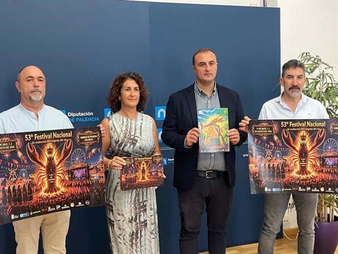 Presentación del 53º Festival del Cangrejo de Herrera de Pisuerga.