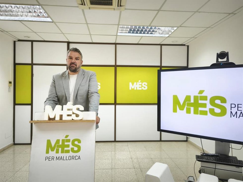 El coordinador de MÉS per Mallorca, Lluís Apesteguia.