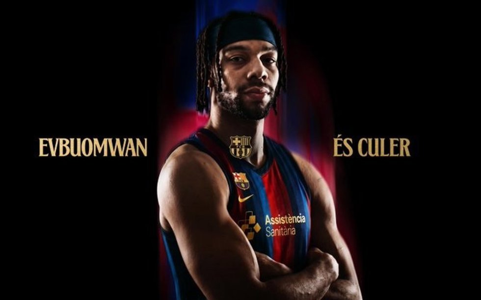 El ala-pívot británico Tosan Evbuomwan ficha por el Barça hasta 2028.