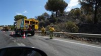 La Junta valora el uso del fuego técnico para frenar el avance del incendio de Cerro Muriano con 200 hectáreas afectadas