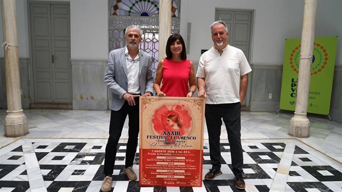 Presentación de la XXXIII edición del Festival Flamenco 'Ciudad de Órgiva' .