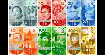 Diseños de los nuevos billetes de euro: una propuesta española aspira a llegar a tu cartera