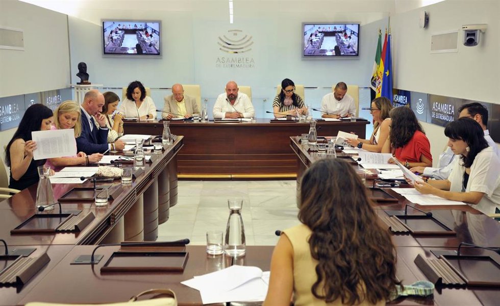 Reunión de la Junta de Portavoces de la Asamblea de Extremadura