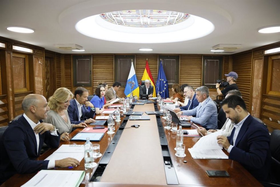 Reunión del Consejo de Gobierno de Canarias