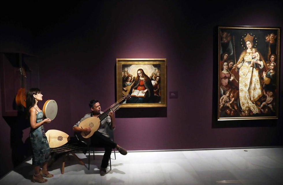 Fundación Unicaja presenta la exposición 'Y sonó la música. Iconografía musical en el arte'.