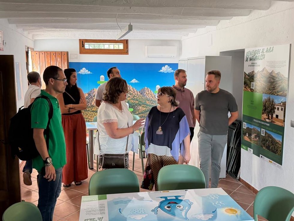 Visita al Aula de la Naturaleza de Huelma