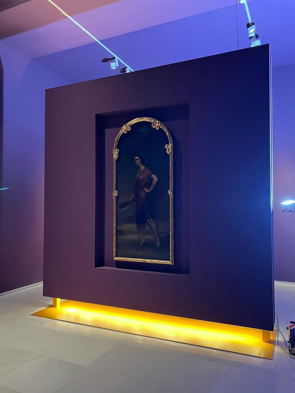 El Museo Julio Romero de Torres de Córdoba participa en la exposición 'Y sonó la música' de la Fundación Unicaja en Málaga con la obra La Copla.