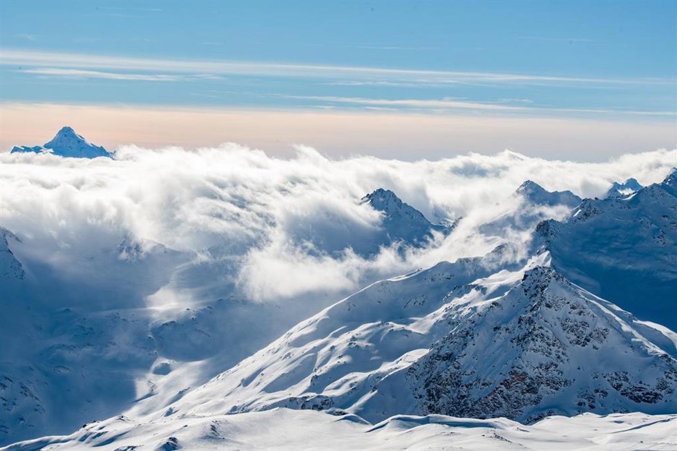 Archivo - Vista del monte Elbrus, en Rusia. 