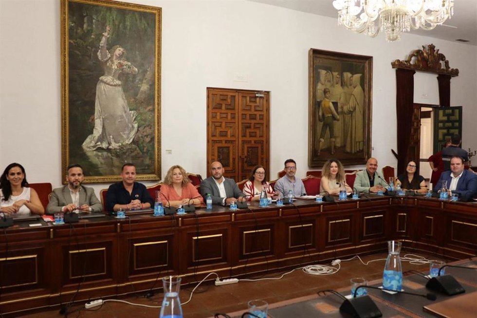 Grupo del PSOE en la Diputación de Córdoba.