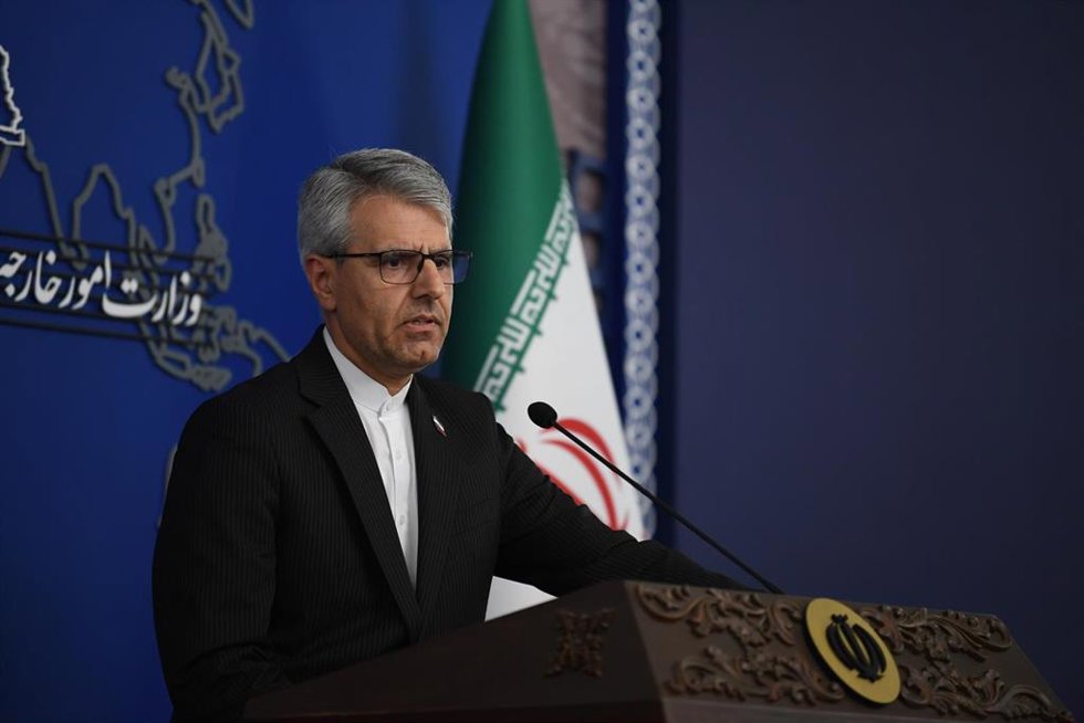 El portavoz del Ministerio de Exteriores de Irán, Esmail Baqaei.