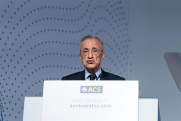 Archivo - El presidente de ACS, Florentino Pérez.