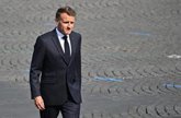 Foto: Macron indica que el incendio en Landas está "bajo control" pero el de Gironda "sigue muy virulento"