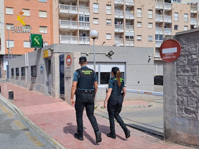 Imatge d'arxiu d'agents de la Guàrdia Civil