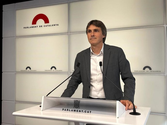 El portaveu de Junts al Parlament, Salvador Vergés