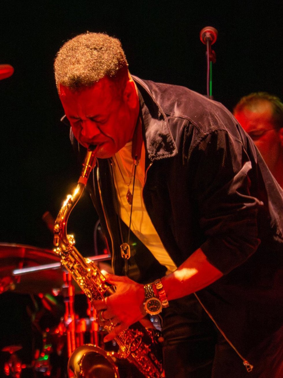 Archivo - El saxofonista estadounidense Erly Thornton.