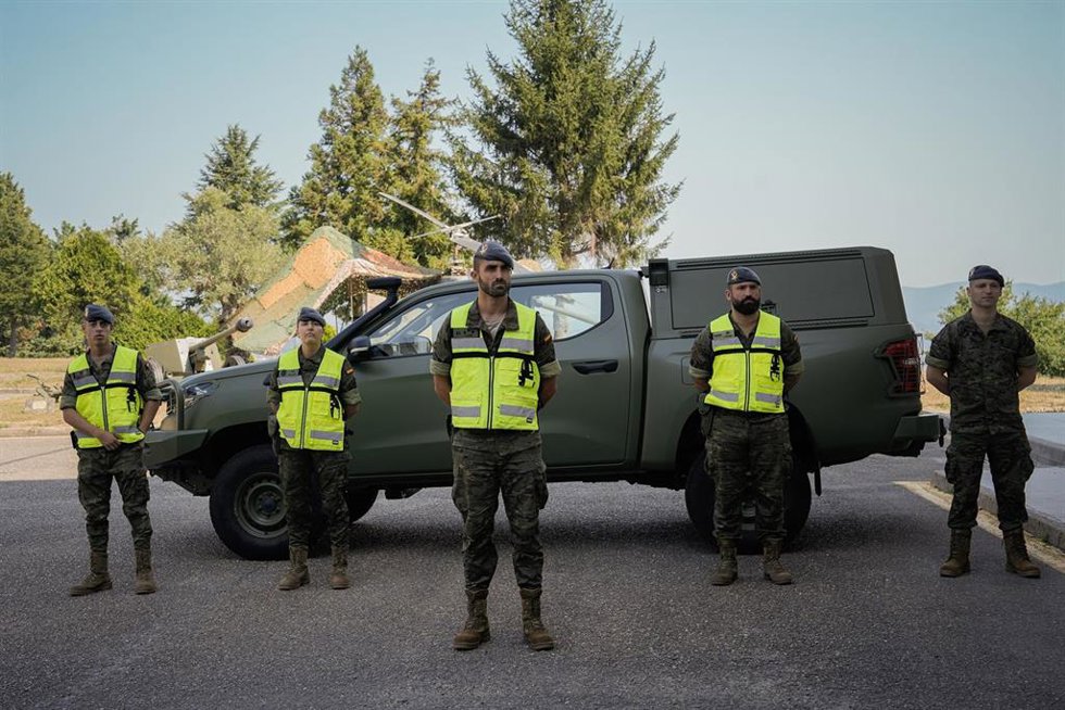 Archivo - Brigada ‘Galicia’ VII, en la Base General Morillo, a 23 de agosto de 2025, en Vilaboa, Pontevedra, Galicia (España). El motivo de la visita es conocer de primera mano la participación de la unidad en la operación ‘Centinela Gallego’, que involuc