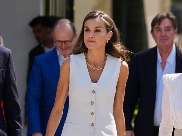 La Reina preside la reunión anual del Instituto Cervantes en Jerez de la Frontera, Cádiz.