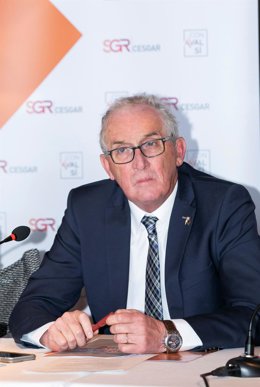 El presidente de SGR-Cesgar, José Pedro Salcedo.