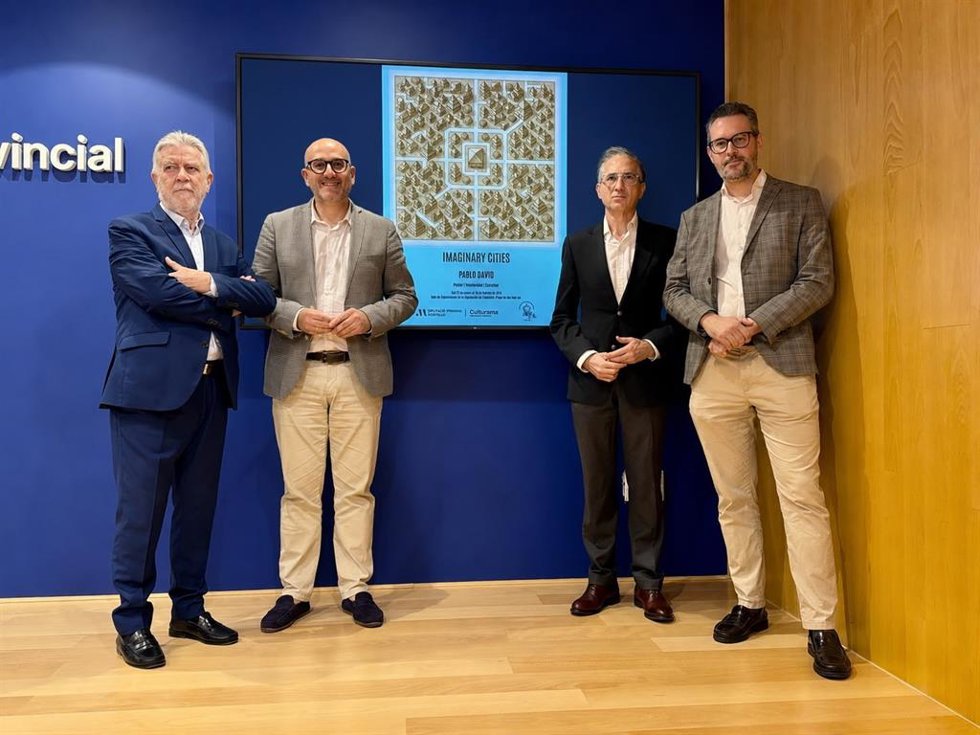 La Diputación y la Sociedad Económica presentan ‘Imaginary Cities’, una exposición que explora nuevos paisajes urbanos a través de la arquitectura, la inteligencia artificial y el arte generativo