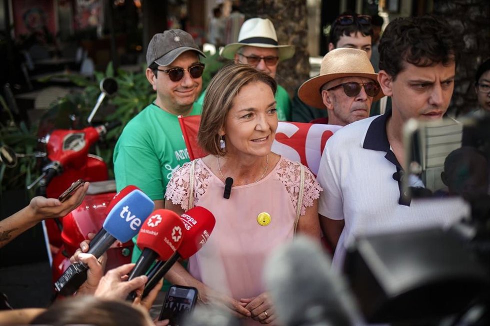 Archivo - La portavoz del Grupo Municiapl Socialista, Reyes Maroto