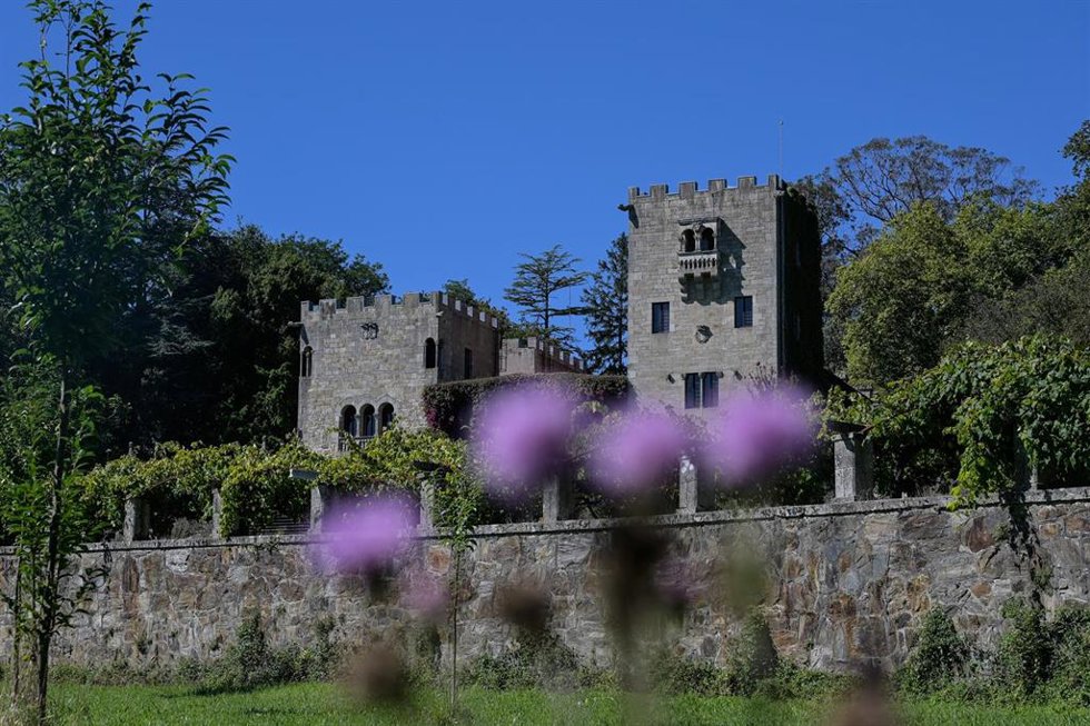 Archivo - Fachada del Pazo de Meirás, hasta ahora propiedad de la familia Franco, el día en el que el Juzgado de Primera Instancia número 1 de A Coruña ha estimado íntegramente la demanda para la devolución del Pazo interpuesta por el Estado, al que decla