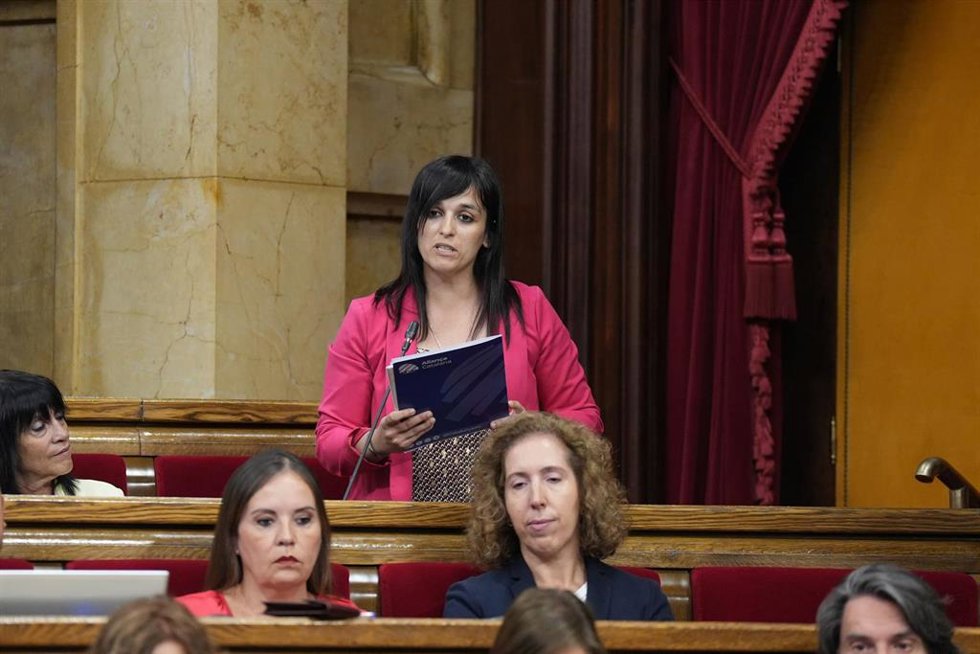 La diputada y presidenta de Aliança Catalana, Silvia Orriols.
