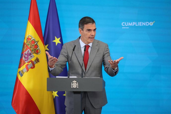 El presidente del Gobierno, Pedro Sánchez, ha anunciado la sede de la Agencia Estatal de de Salud Pública durnate el balance del curso político antes del parón estival.